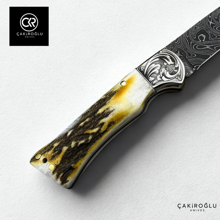 Corvus Series Custom Handcrafted Folding Knife - Limited Edition