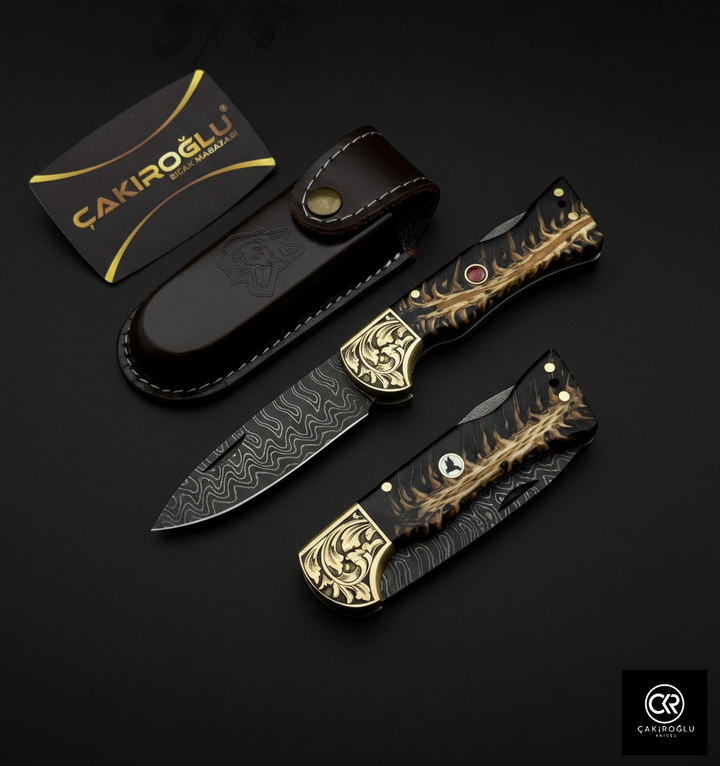 Corvus Series - Custom Handcrafted Folding Knife - Limited Edition