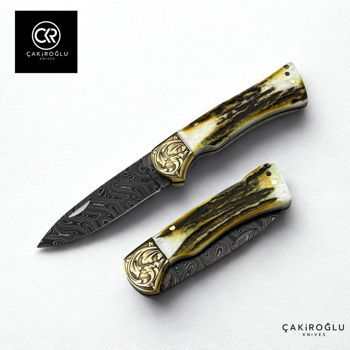 Corvus Series - Custom Handcrafted Folding Knife - Limited Edition