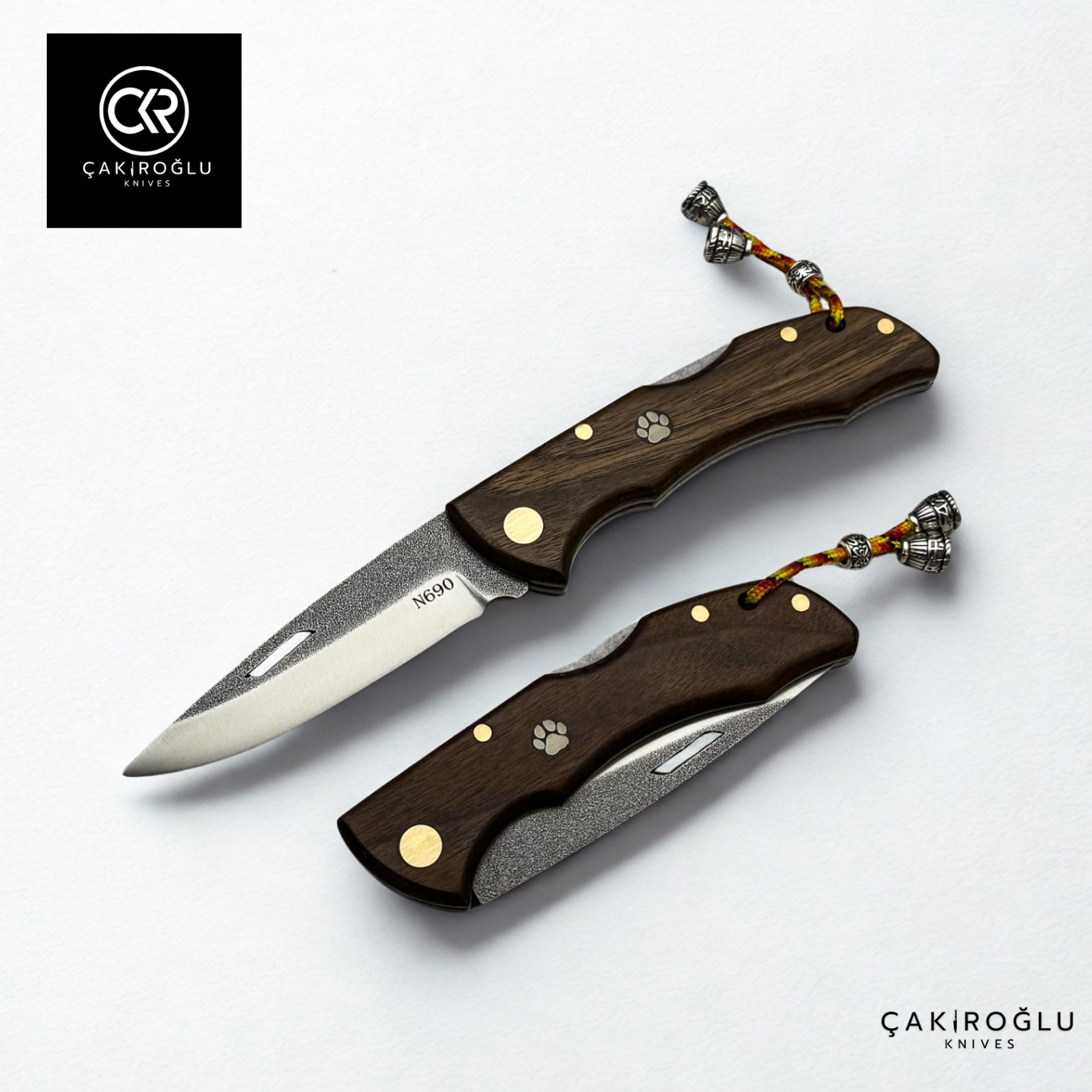 Showy Series Medium Size Handcrafted Folding Knife - N690 Böhler Steel