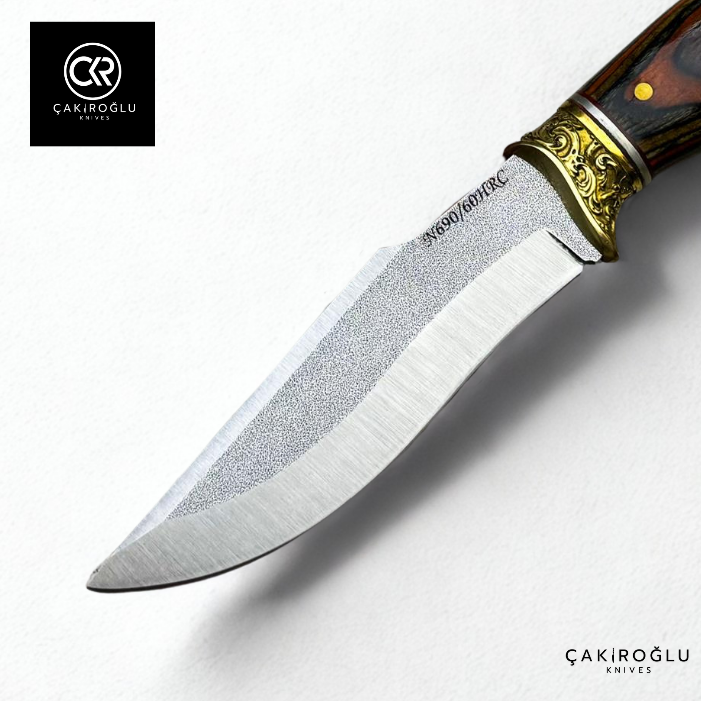 Heritage 296 Ember - Handcrafted Custom N690 Steel Hunting Knife