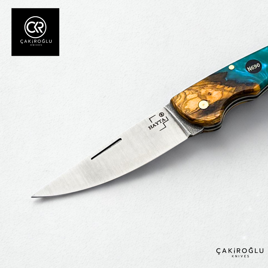 Hayta V1 Glass Belly Handcrafted Pocket Knife
