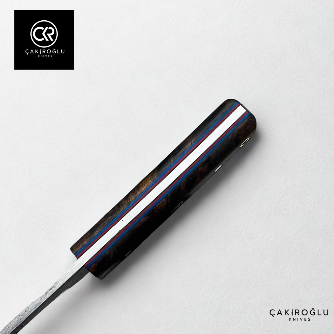 Tanto Kaminari - Handcrafted Custom-made Damascus Steel Tanto Model Hunting Knife