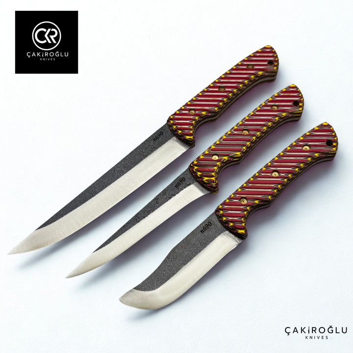 Çakıroğlu Handcrafted Kitchen Series - Böhler N690 Steel & Compact Handle