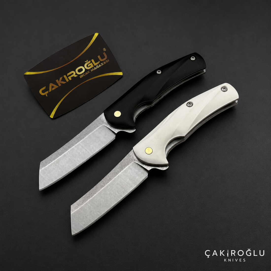 Handmade Stainless Steel Tanto Folding Pocket Knife