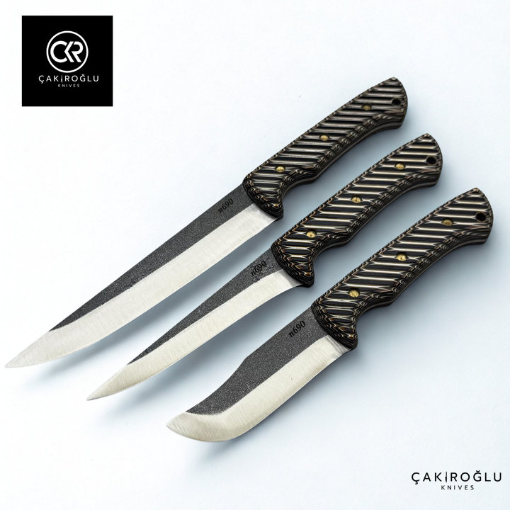 Çakıroğlu Handcrafted Kitchen Series - Böhler N690 Steel & Compact Handle