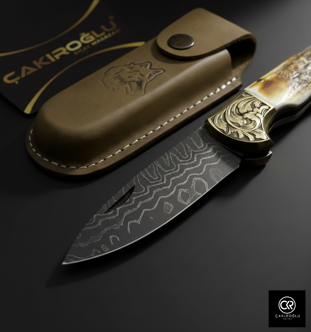 Corvus Series - Custom Handcrafted Folding Knife - Limited Edition