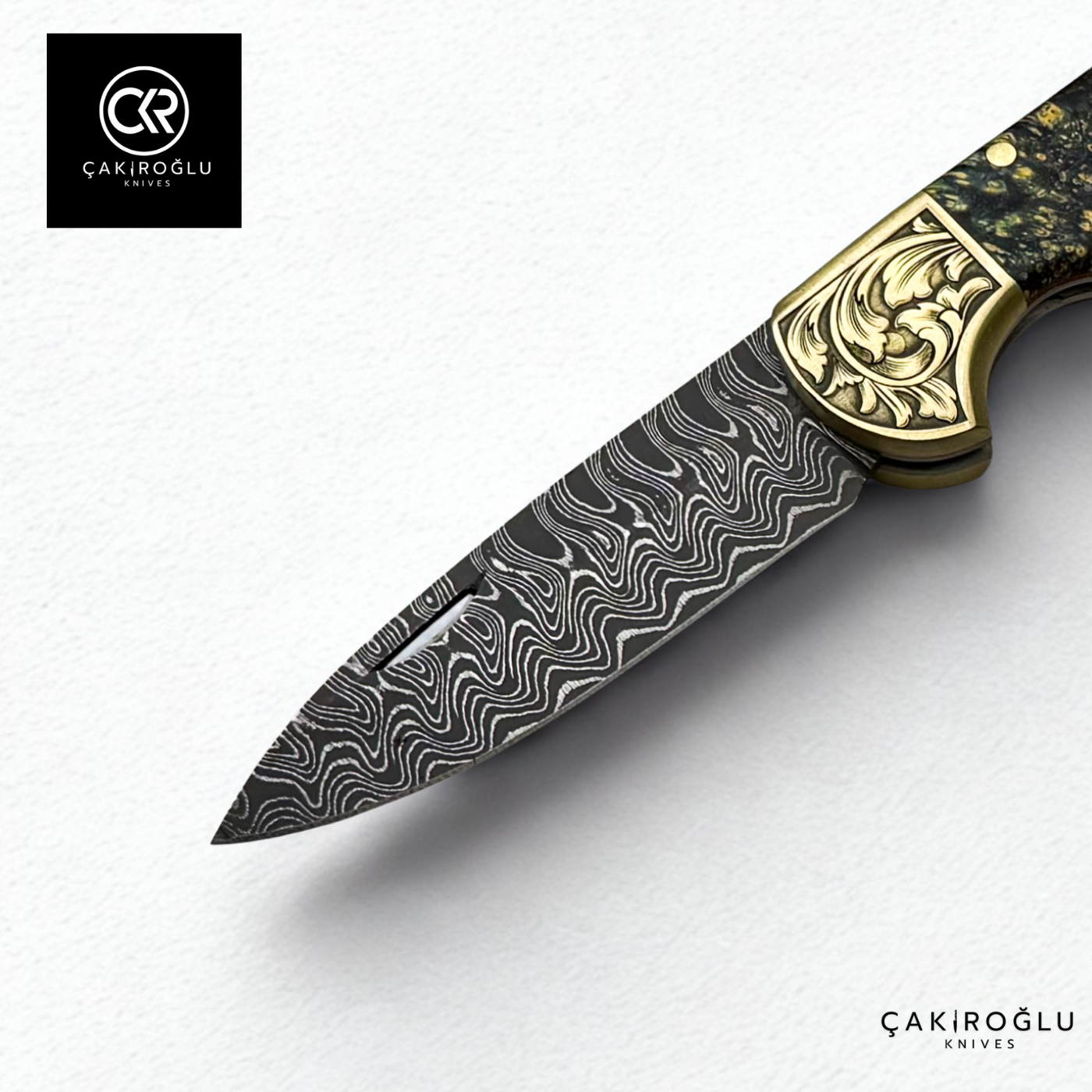 Corvus Series - Custom Handcrafted Folding Knife - Limited Edition