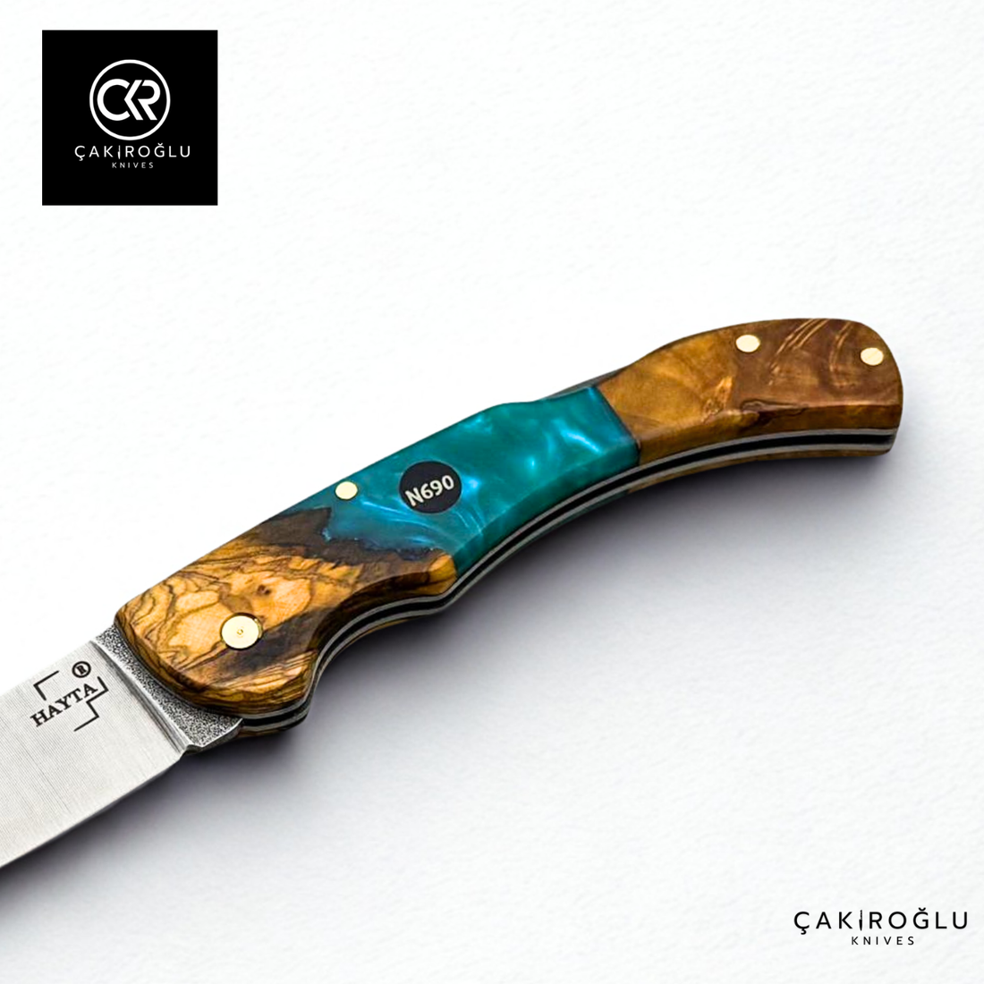 Hayta V1 Glass Belly Handcrafted Pocket Knife