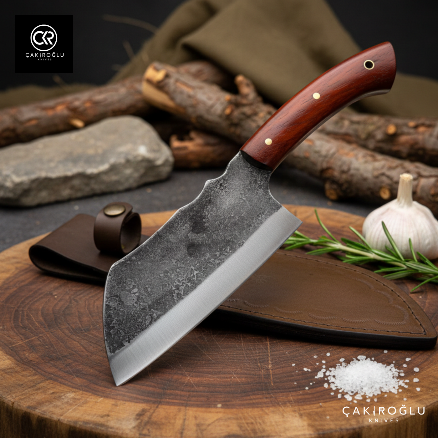 Almazan 556 Handcrafted Camping Chef Knife