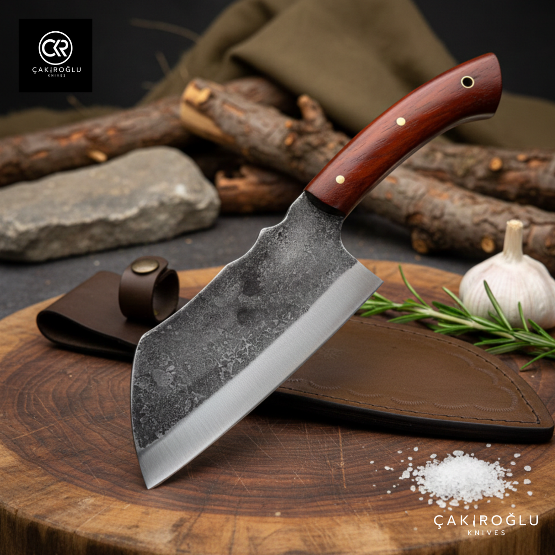 Almazan 556 Handcrafted Camping Chef Knife