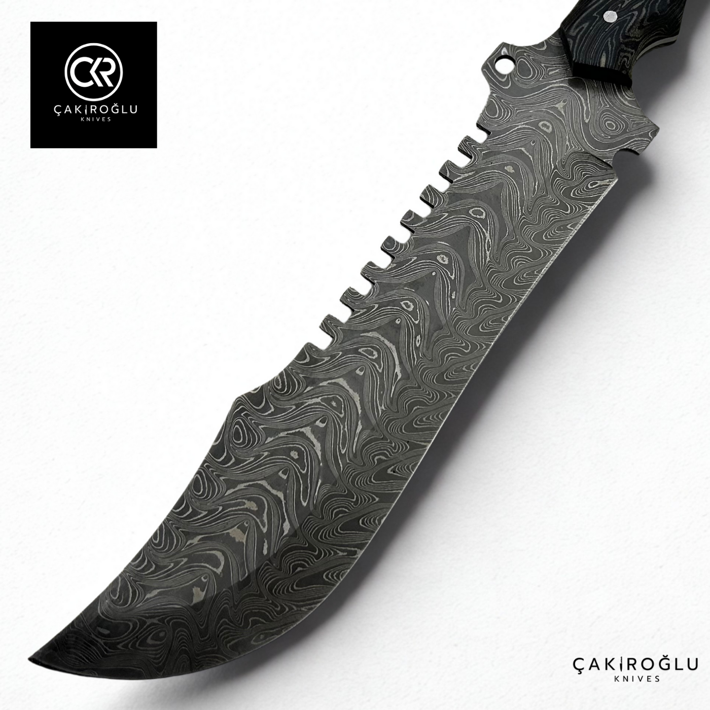 Ironhowl Exclusive Edition - Handcrafted Damascus Steel Jungle Machete