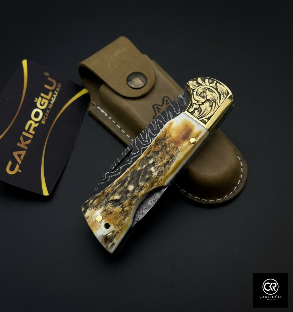 Corvus Series - Custom Handcrafted Folding Knife - Limited Edition