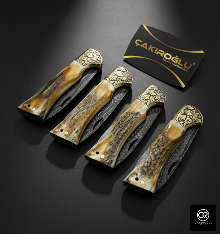 Corvus Series - Custom Handcrafted Folding Knife - Limited Edition