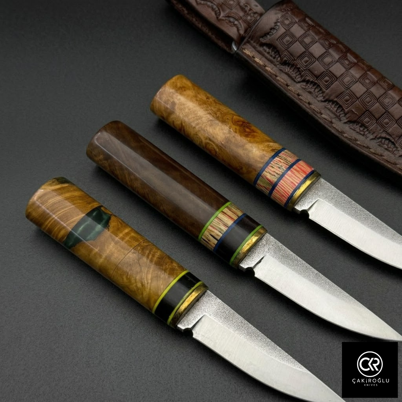 Çakıroğlu Handmade Custom-made Böhler N690 Steel Pukko Model Hunting Knives