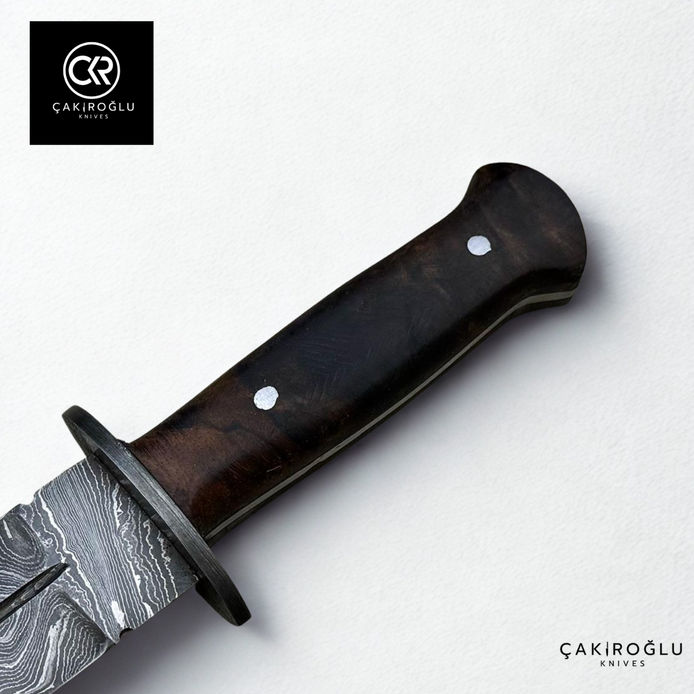 Çakıroğlu Damascus Dagger – Handcrafted Collector’s Knife