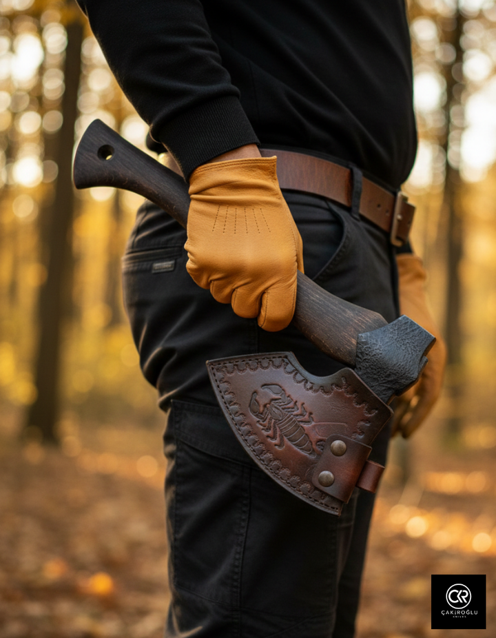 Norden 60 - Handcrafted Custom-made Axe with 60St High Manganese Steel