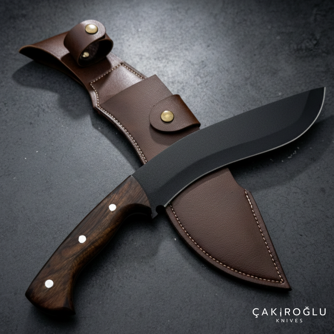 Handmade Carbon Steel Kukri Machete