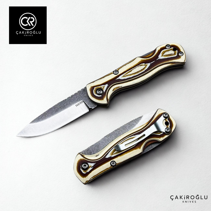 Nivora Elite - Handcrafted Pocket Knife