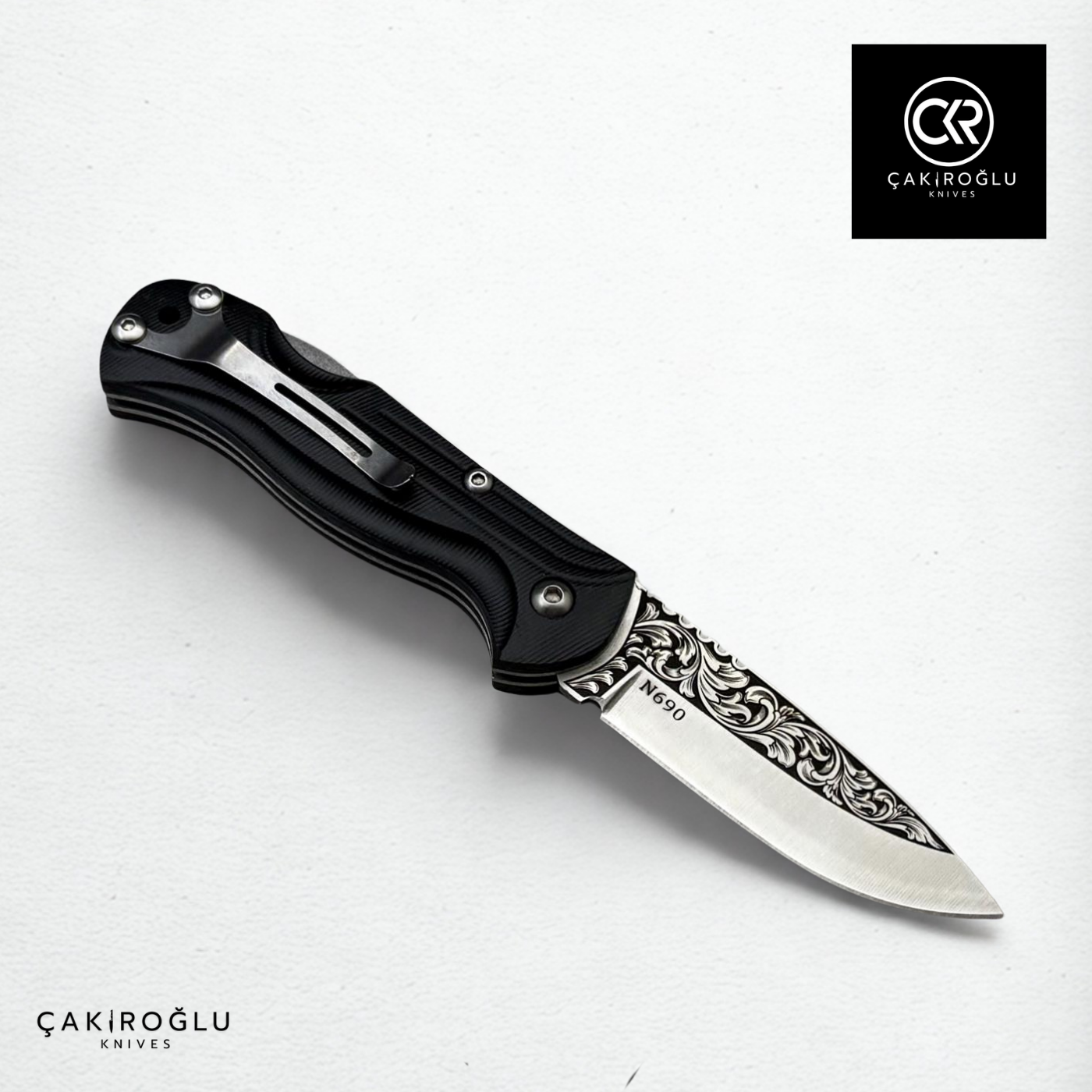 Nivora Lux - Handcrafted Folding Knife