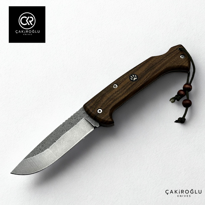 Göxon Elite - Walnut Root Handle Handcrafted Knife
