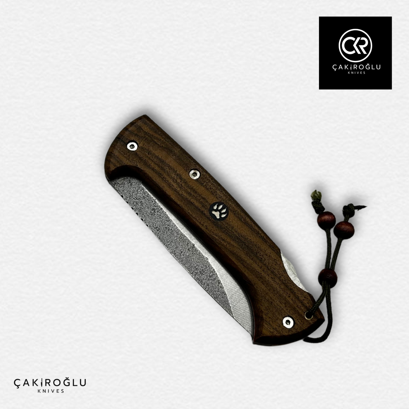 Göxon 207 - Walnut Root Handle Handcrafted Knife