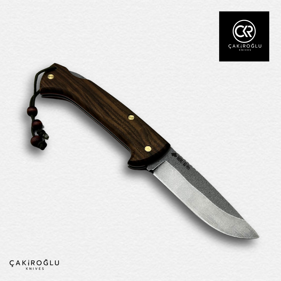 Göxon Elite - Walnut Root Handle Handcrafted Knife