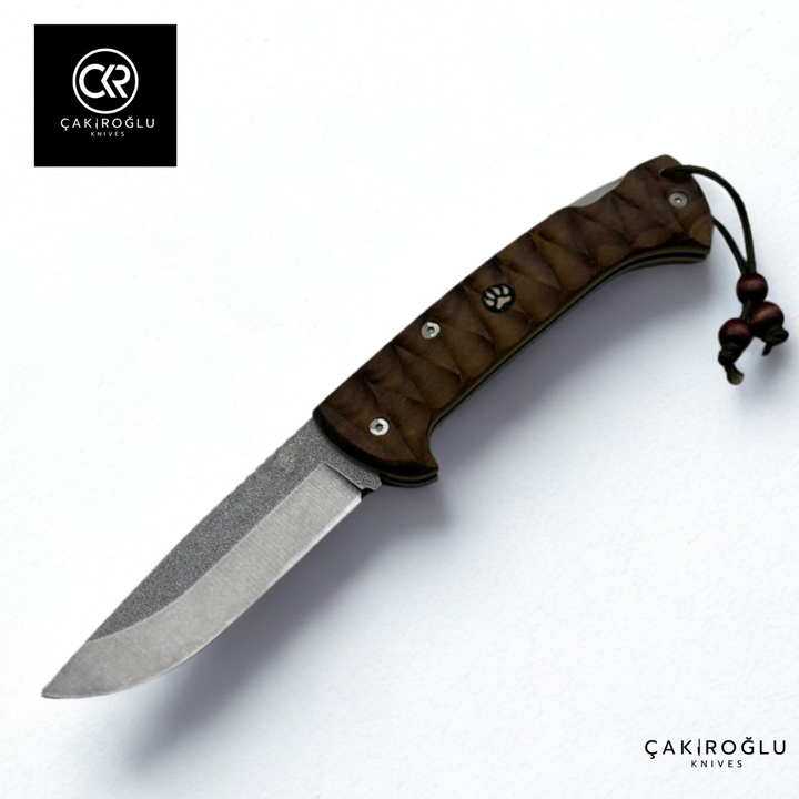 Göxon Elite - Walnut Root (Custom-made) Handcrafted Knife