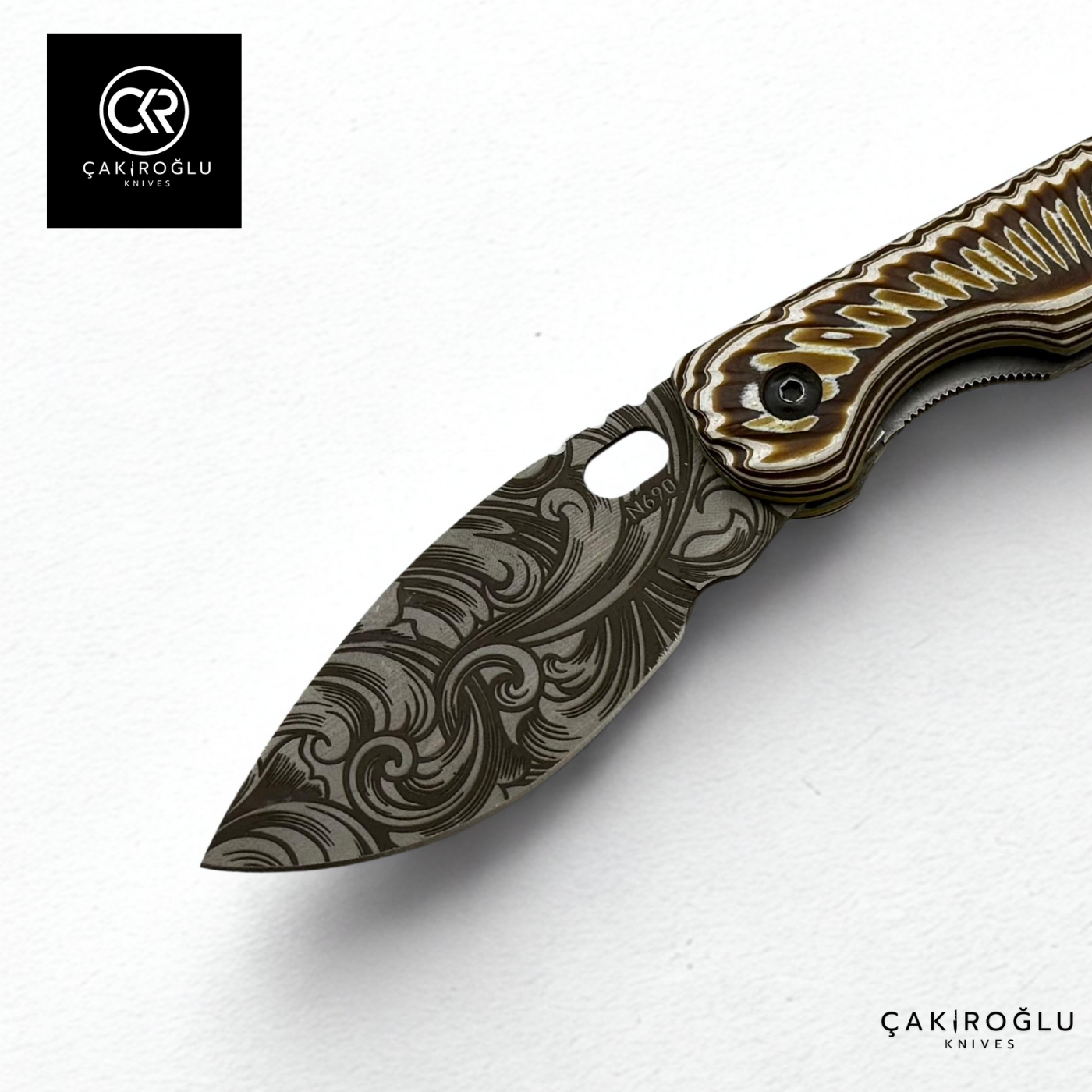 Phoenix 11 - Custom Handmade Folding Knife & Limited Edition