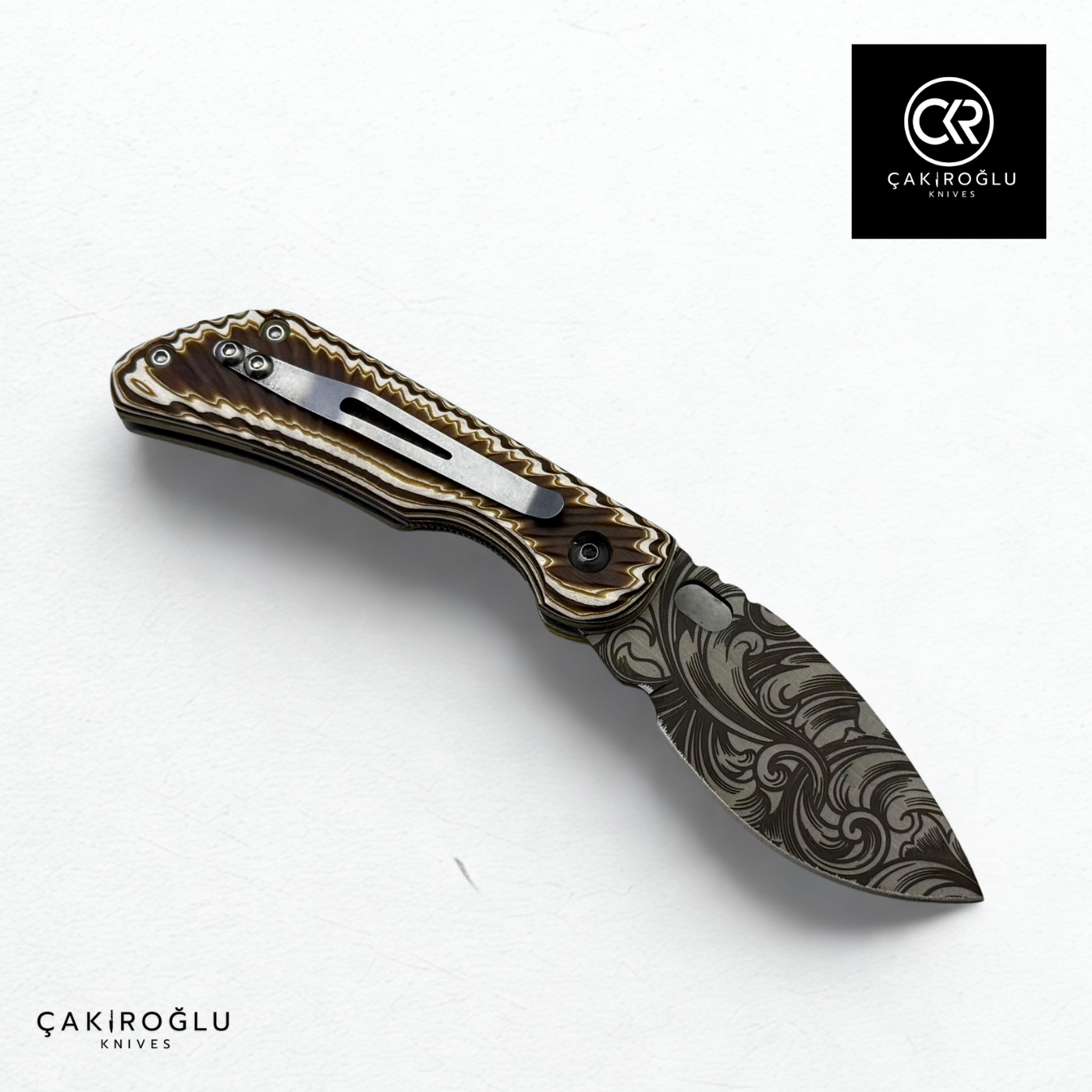 Phoenix 11 - Custom Handmade Folding Knife & Limited Edition