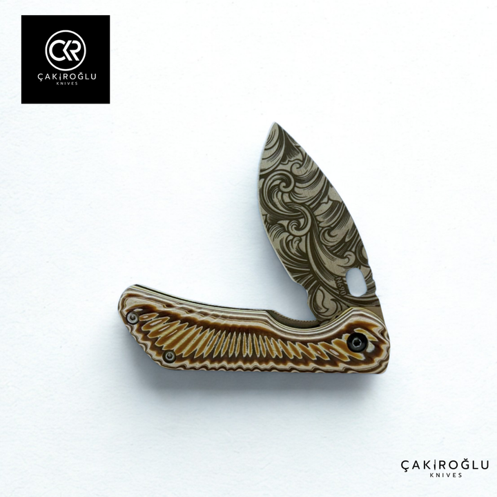 Phoenix 11 - Custom Handmade Folding Knife & Limited Edition