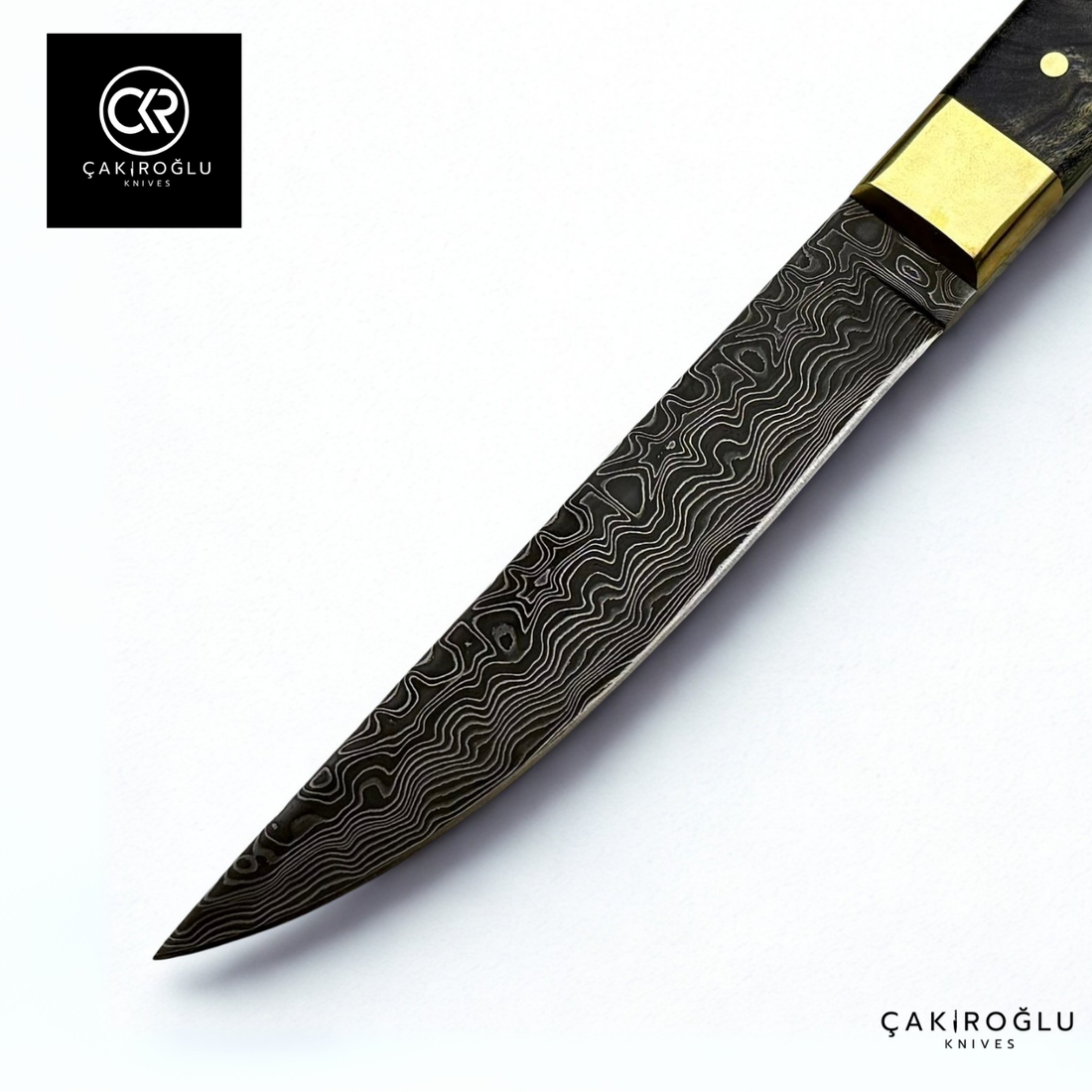 Midnight - Handcrafted Custom Damascus Knife & Limited Edition