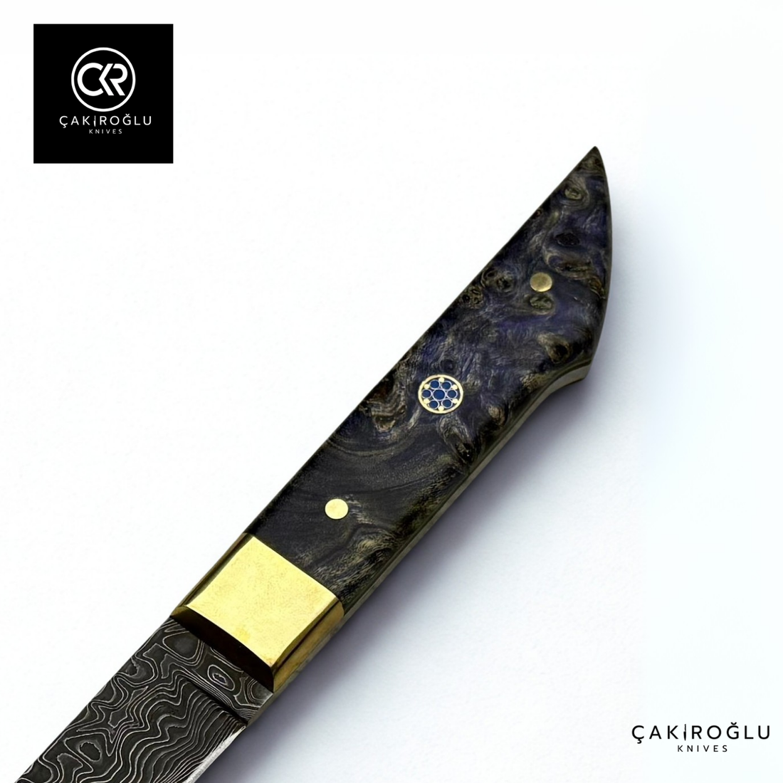 Midnight - Handcrafted Custom Damascus Knife & Limited Edition