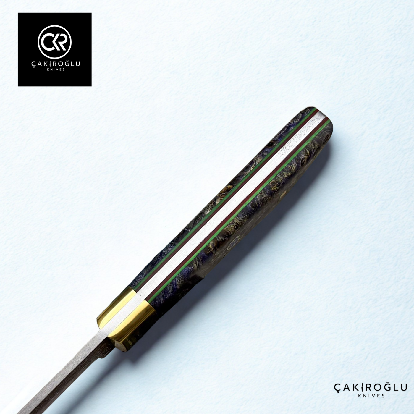 Midnight - Handcrafted Custom Damascus Knife & Limited Edition