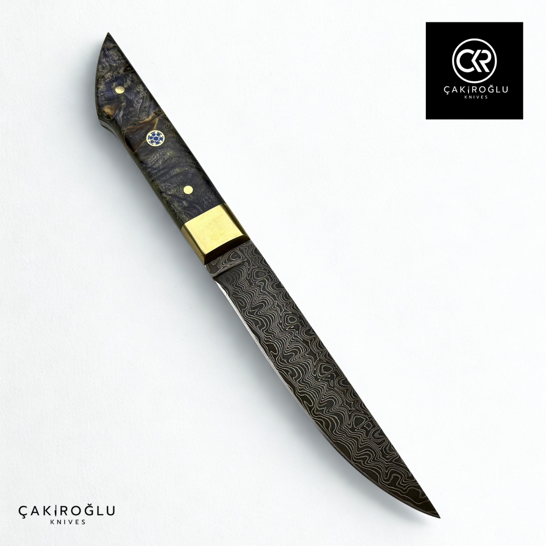 Midnight - Handcrafted Custom Damascus Knife & Limited Edition