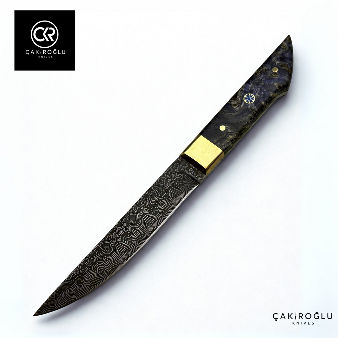 Midnight - Handcrafted Custom Damascus Knife & Limited Edition