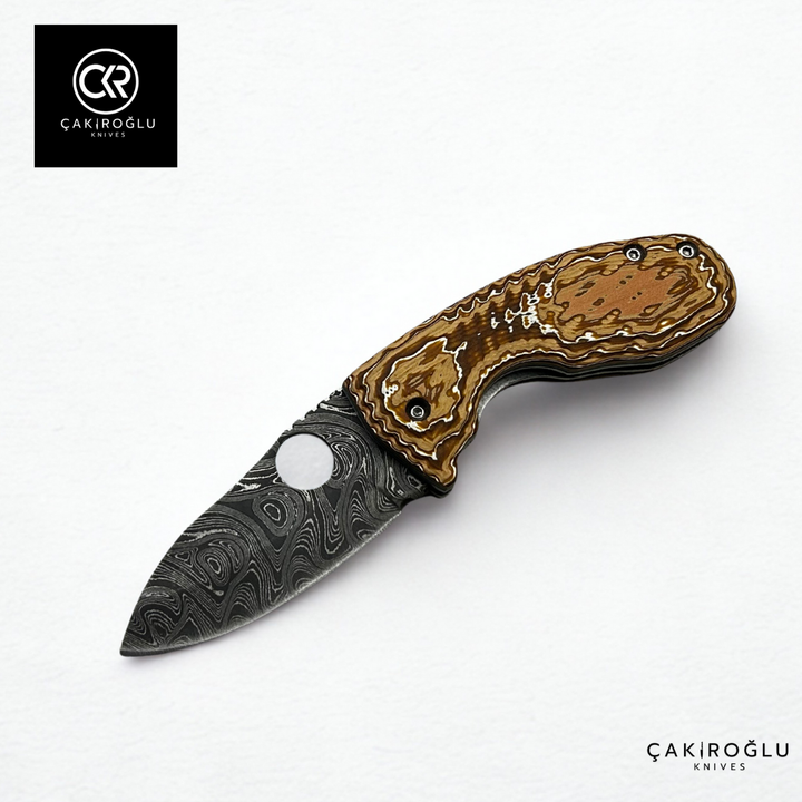 Naim 109 Terra - Custom Handcrafted Folding Knife & Limited Edition