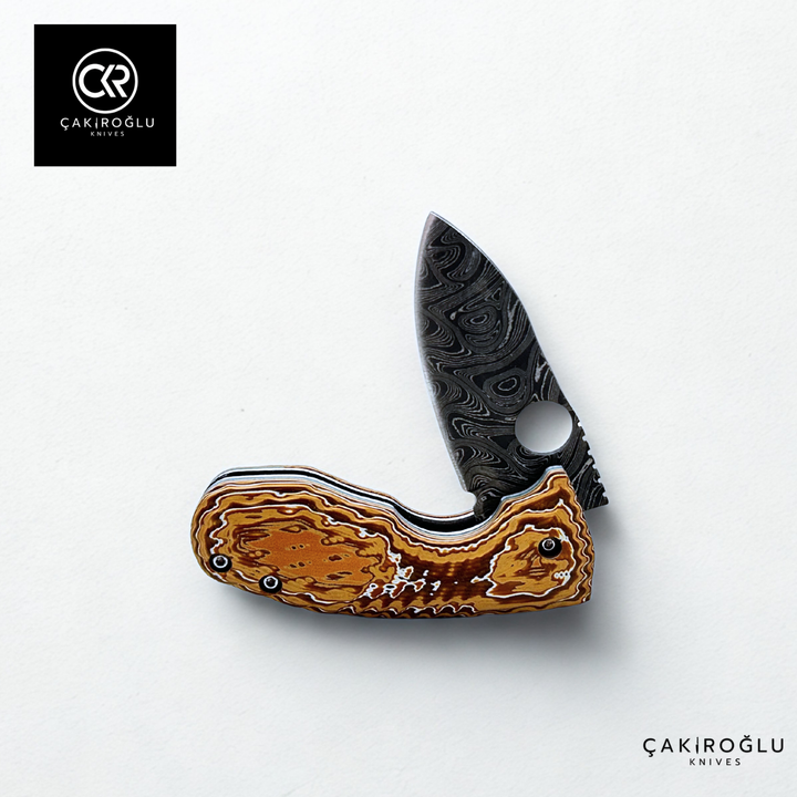 Naim 109 Terra - Custom Handcrafted Folding Knife & Limited Edition